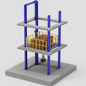 Four Post Cargo Lift 11 warehouse-cargo-lift