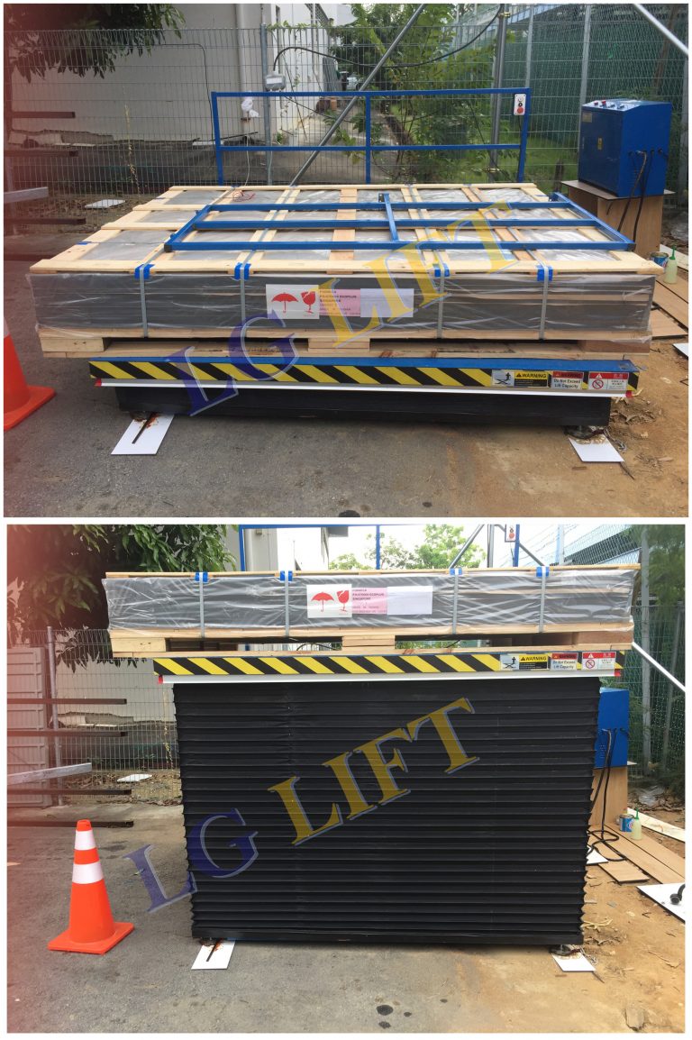 Read more about the article Scissor lift with safety skirt get PE approval in SG